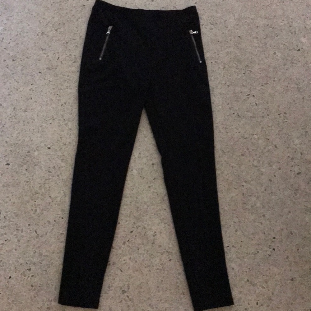 Connection 18 black stretch skinny pants